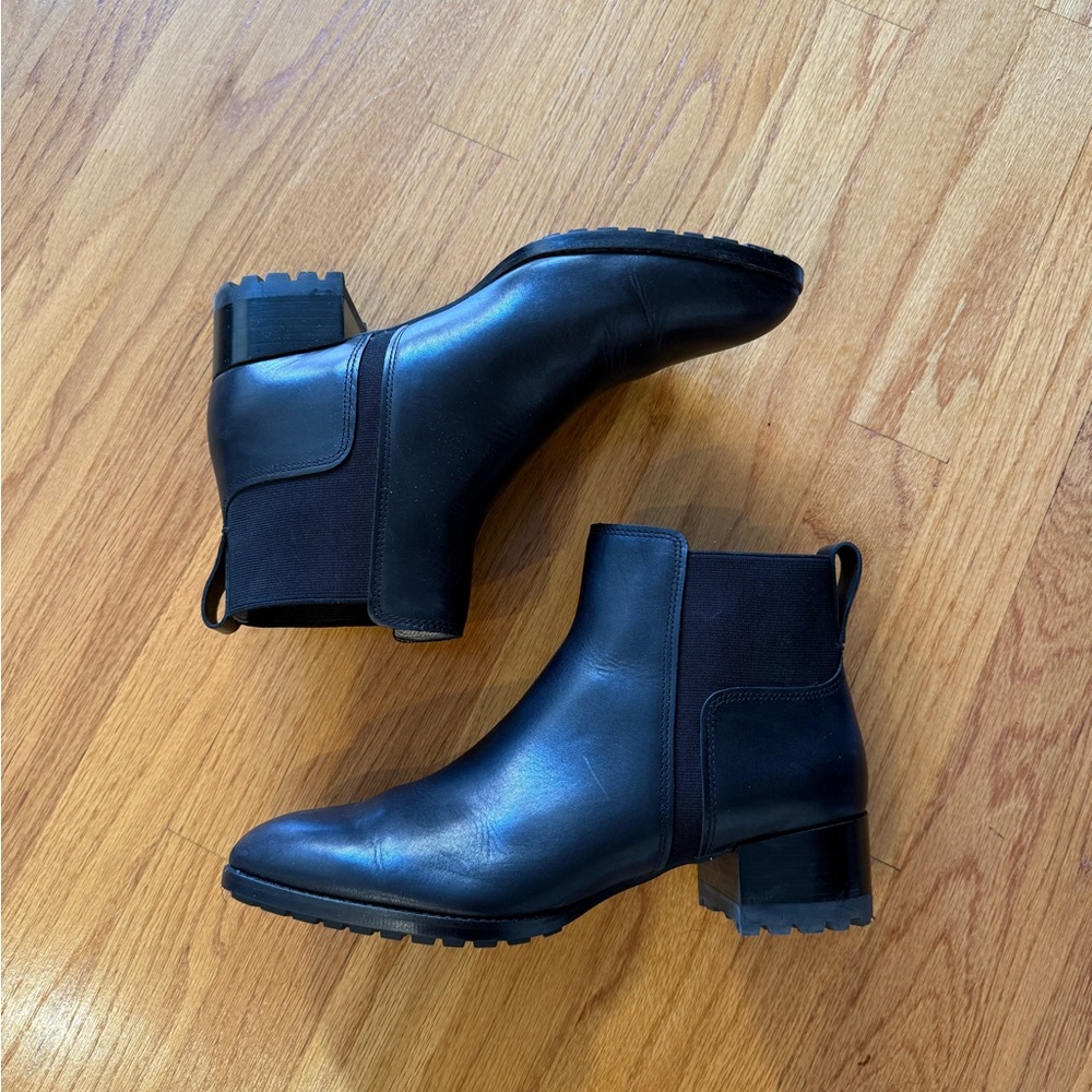Madewell Black Leather Boots